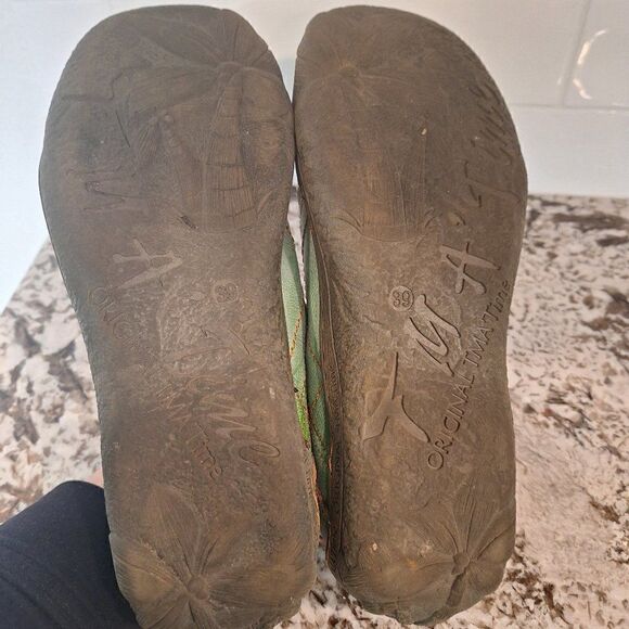 TMA EYES  Shoes‎ Leather Lace Up  Comfort walking Sneaker Womens size 8 - Picture 6 of 8